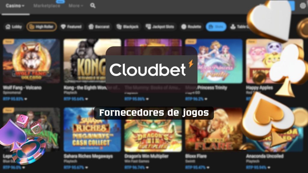 Fornecedores de jogos Cloudbet