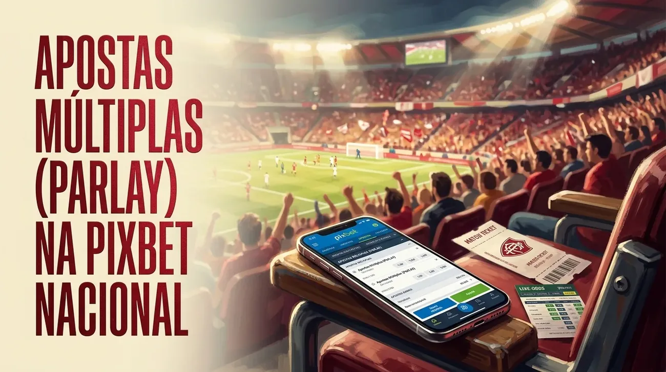 Smartphone and match ticket on a stadium seat armrest, showing multi-betting.